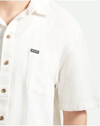 Brixton - Cru Striped Dobby Short Sleeve Shirt