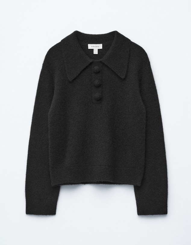 & Other Stories - Alpaca-Blend Collared Jumper