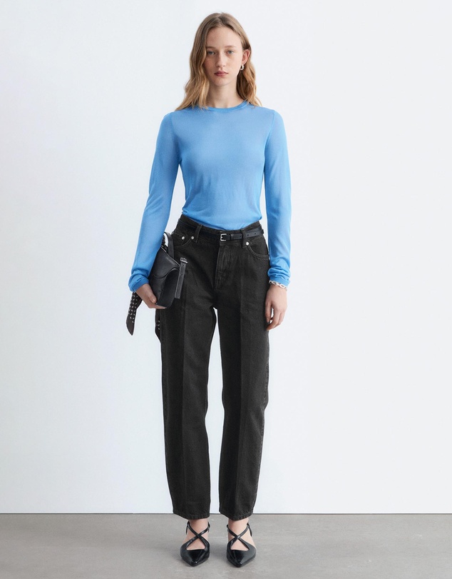 & Other Stories - Fine-Knit Sheer Top
