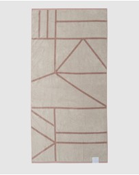 &Sunday - Journey Organic Cotton Pool / Beach Towel -Dune