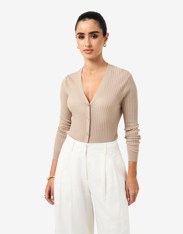 Forcast - Adison V-Neck Cardigan