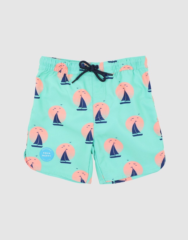 Minihaha - Jarvis Green Boardshorts - Kids