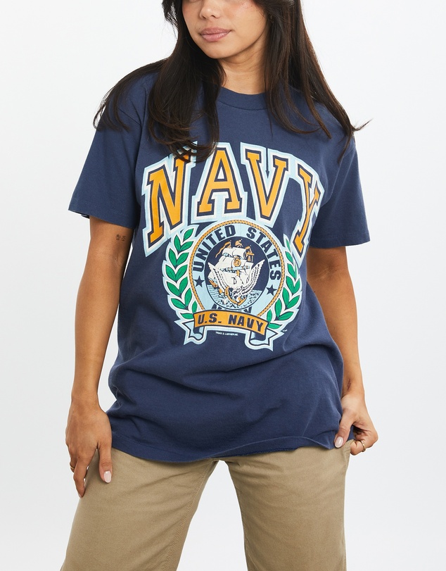 Vintage by The Real Deal - Pre Loved - 90s United States Navy Tee
