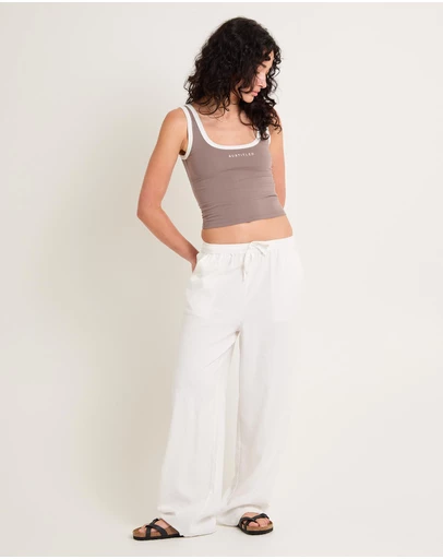 Subtitled - Kai Linen Draw Pant