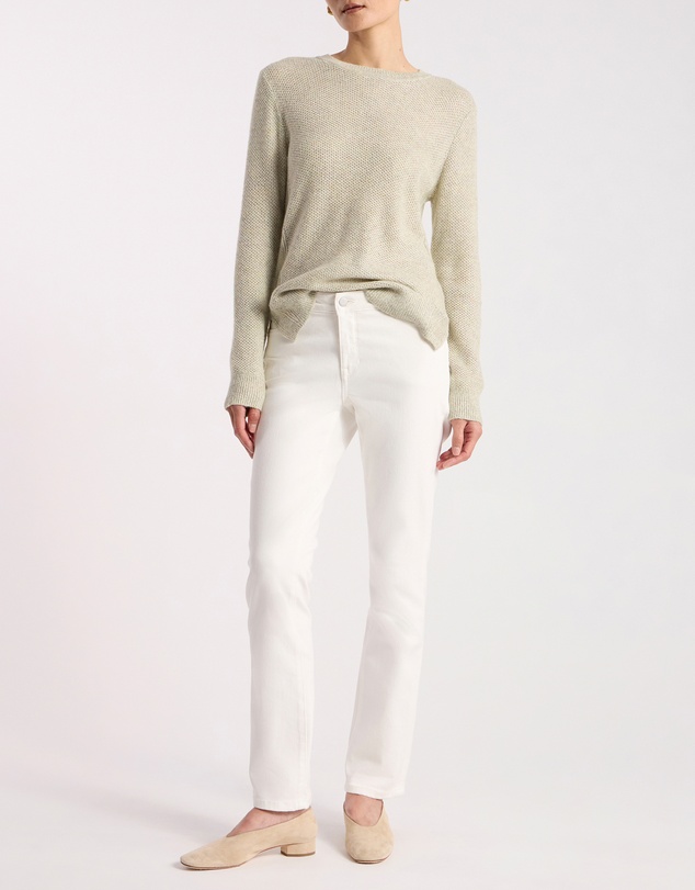 David Lawrence - Moss Stitch Knit Jumper