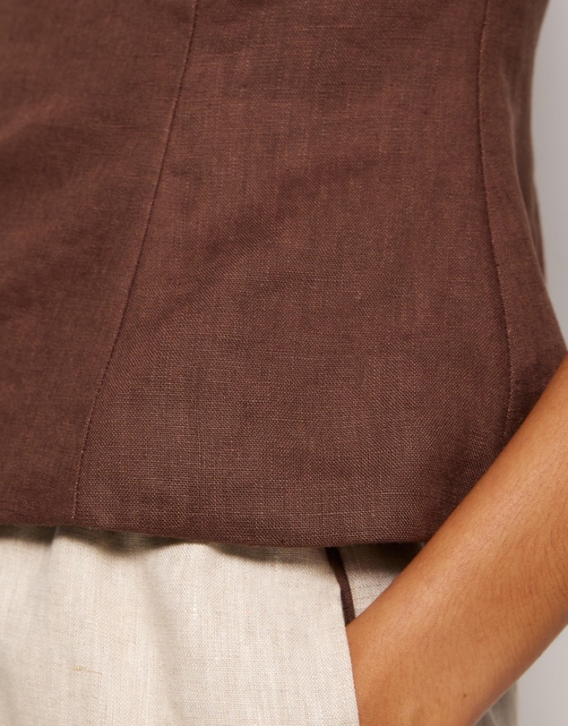 AERE - Arden Strapless Top