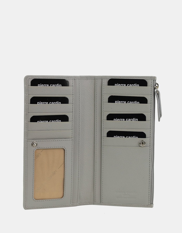 Pierre Cardin - Pierre Cardin Genuine Ladies Leather Bi-Fold Wallet