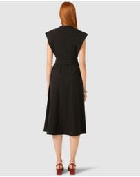 SACHA DRAKE - Zip Front Fit and Flare Dress