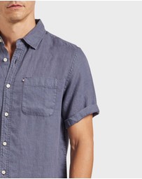Academy Brand - Hampton Linen Short Sleeve Shirt