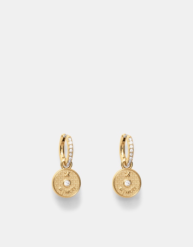 MIMCO - Amulet Charm Hoop Earrings