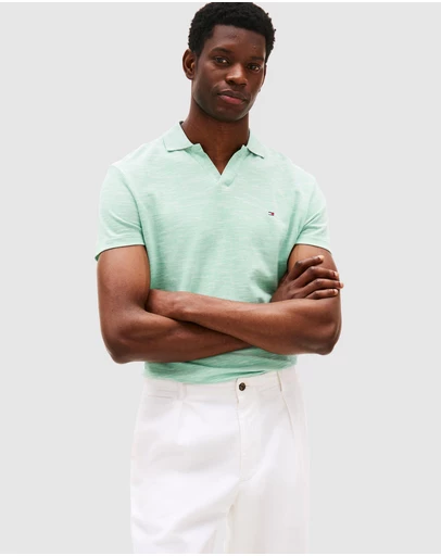 Tommy Hilfiger - Regular Fit Textured Oxford Polo Shirt