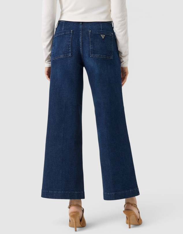 GUESS - Eco Mid-Rise Zoya Wide Leg Jeans