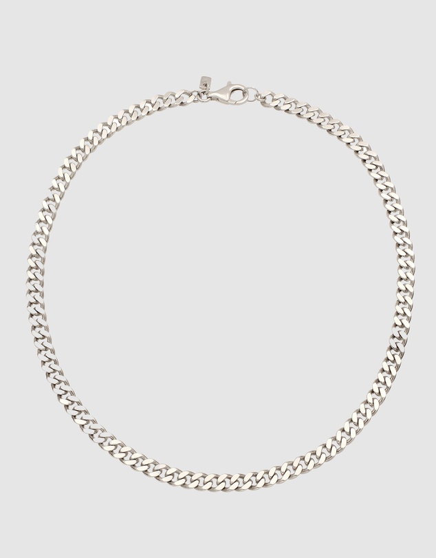 Kuzzoi - ICONIC EXCLUSIVE - Polished Curb Chain Necklace in 925 Silver