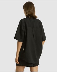 Sea Level Australia - Resort Linen Aloha Shirt