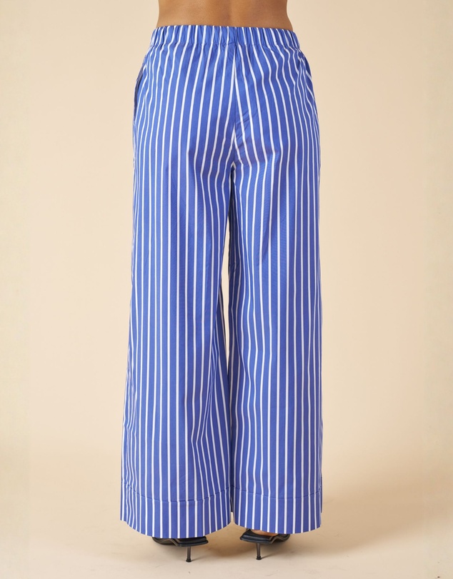CAMIXA - Palazzo Wide Leg Striped Pants