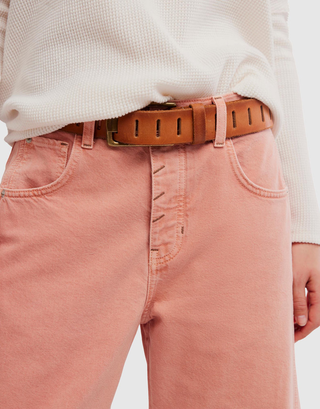 Free People - Good Luck Mid Rise Barrel Jeans