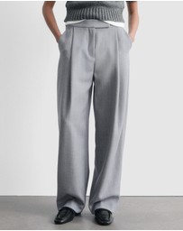 & Other Stories - Wool-Blend Tailored Trousers