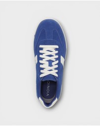 Vionic - City Walk Casual Sneaker - Blue Suede