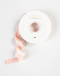 Bespoke Letterpress - Cotton Ribbon - Peach - 30 Meters