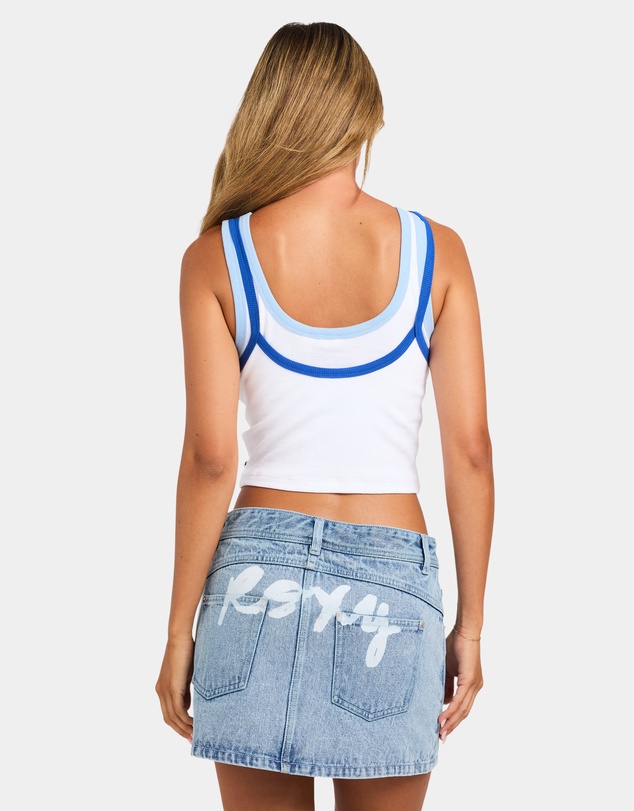 Roxy - Womens Backslider Bleach Denim Skirt