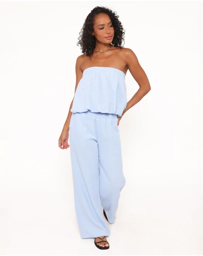 Petal & Pup - Olivia Pant Set - Baby Blue