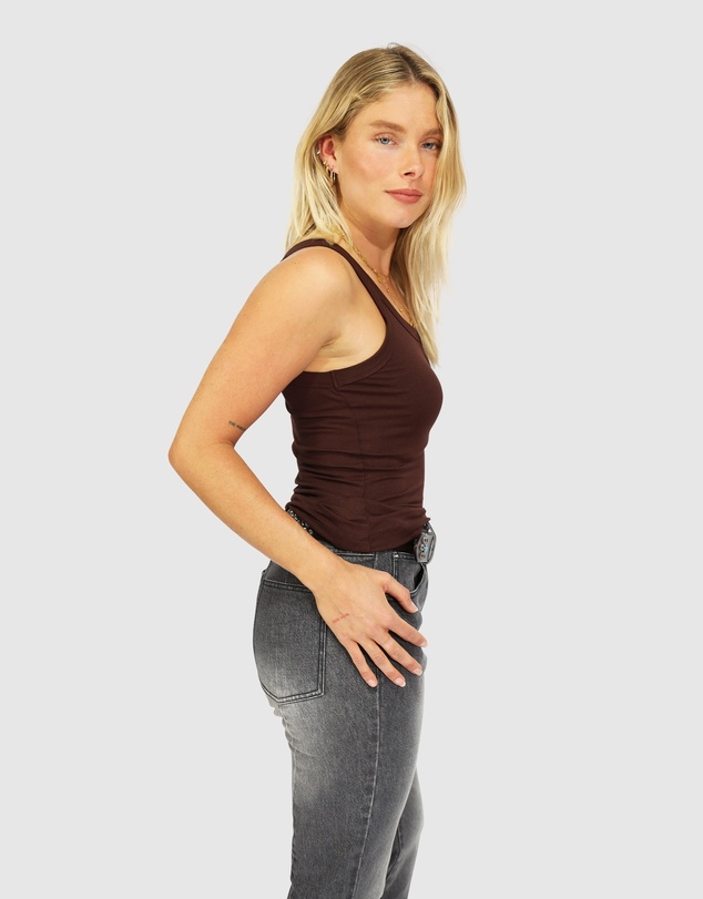 Belle & Bloom - Last Time Ribbed Tank Top