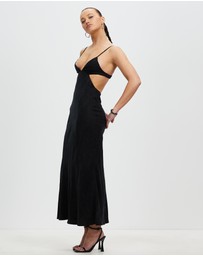 Third Form - Paisley Bias Triangle Midi Dress