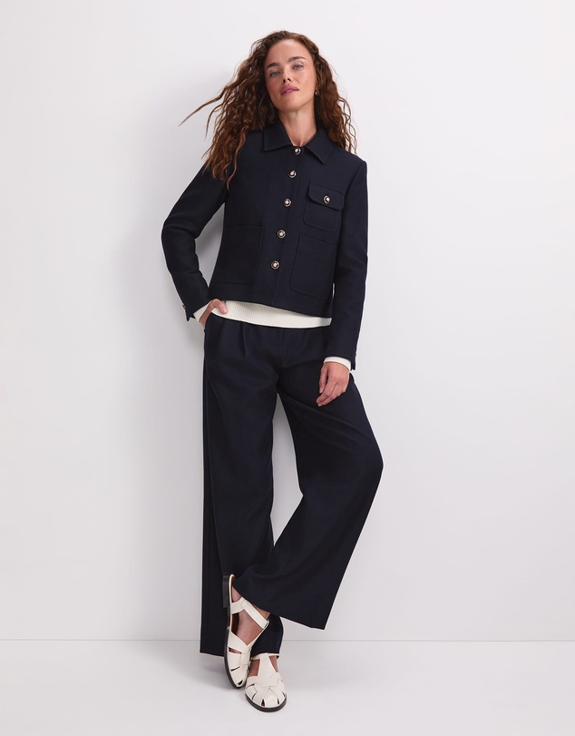 Sportscraft - Frankie Twill Cropped Jacket