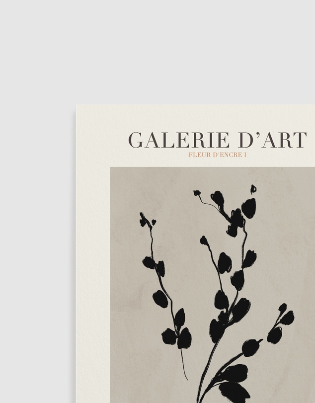 Olive et Oriel - Fleur D'Encre I
