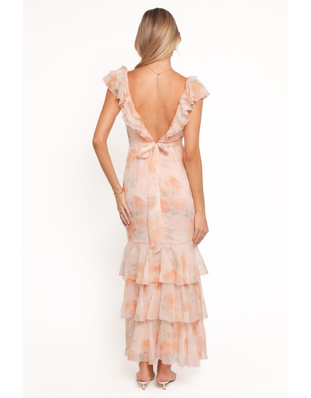 Petal & Pup - Lydia Maxi Dress - Pink Floral
