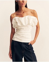 Shona Joy - Campbell Strapless Bubble Top