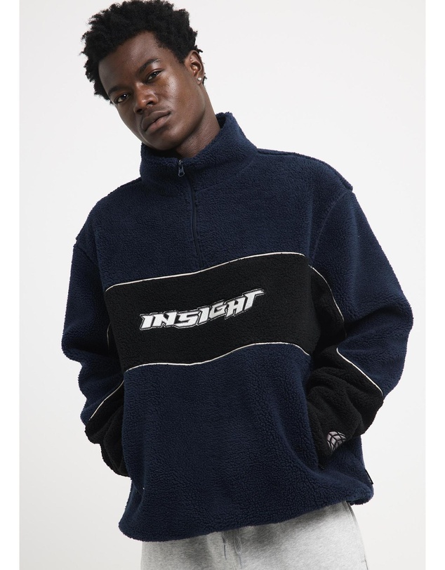 Insight - Era Quarter Zip Sherpa Pullover Jumper