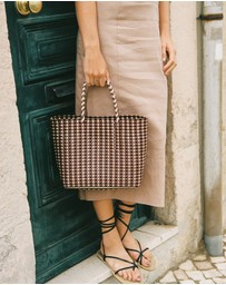 Mimmi Terra - Woven Eco Tote Tiramisu