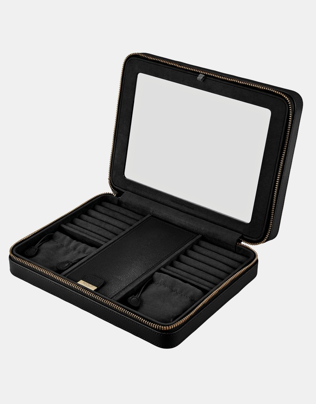 Wolf - WOLF Lauren Large Zip Case Black