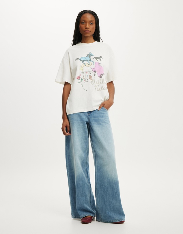 Cotton On - The Lcn Music Boxy Graphic Tee