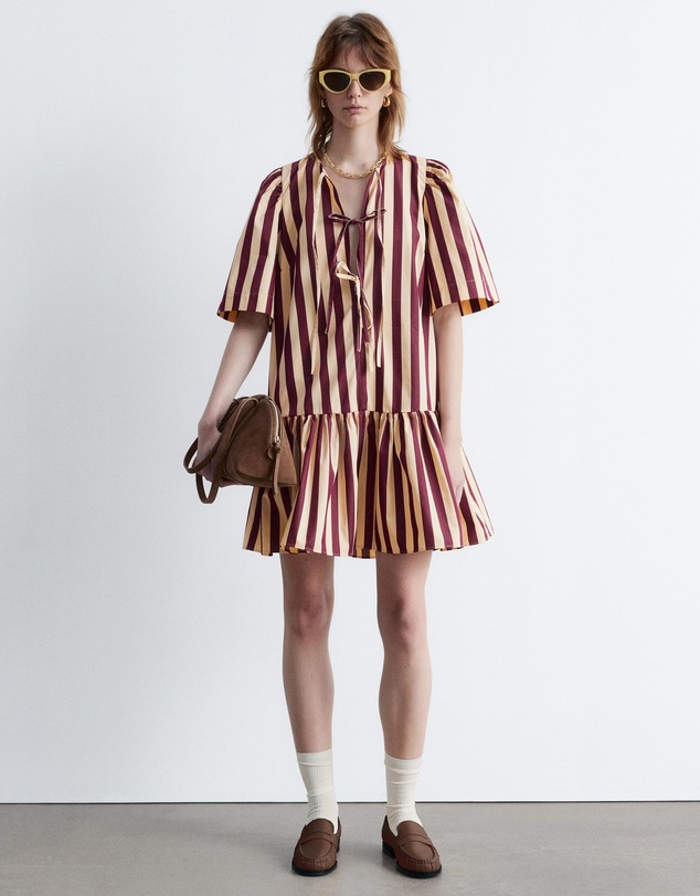 & Other Stories - Peplum Mini Dress