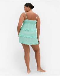 City Chic - Gigi Gingham Sleepwear Chemise