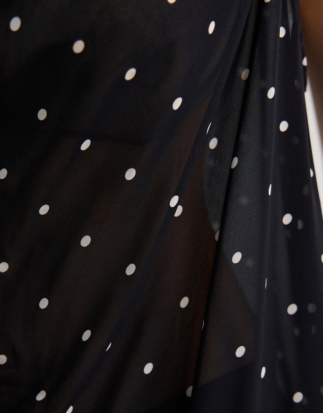 Oxford - Jasmine Polka Dot Sheer Top