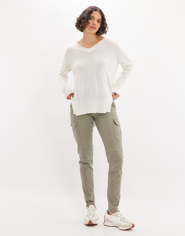 Amelius - Davina Contrast Knit Top