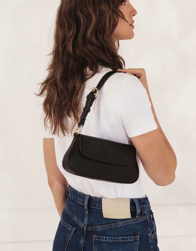 Morgan & Taylor - Hailey Shoulder Bag in Black