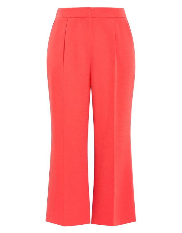 City Chic - Plus size Ella Wide Leg Pant - watermelon