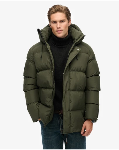 Superdry - Hooded 5 Baffle Sports Puffer