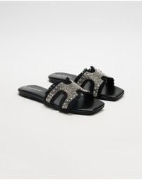 Holster - Vibe Sparkly Fashion Slides - Women's