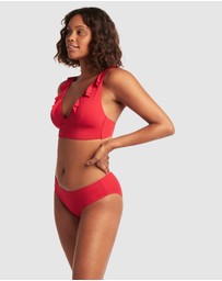 Sea Level Australia - Essentials Frill Bra Top
