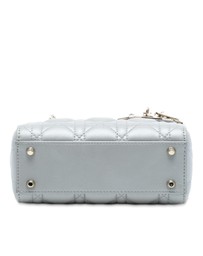 Pre-Loved by Azura Reborn - Pre-Loved Mini Lambskin Cannage Lady Dior