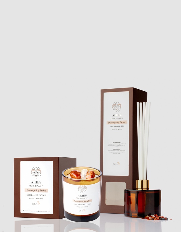 Silk Oil of Morocco - Zodiac Fragrance Duo - Aries