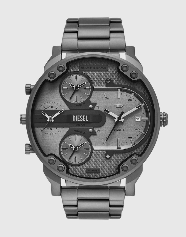 Diesel - Mr. Daddy Slim Gray Analogue Watch