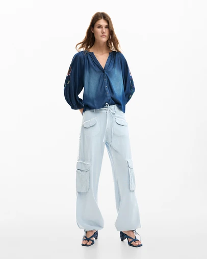 Desigual - Cargo pants with pockets
