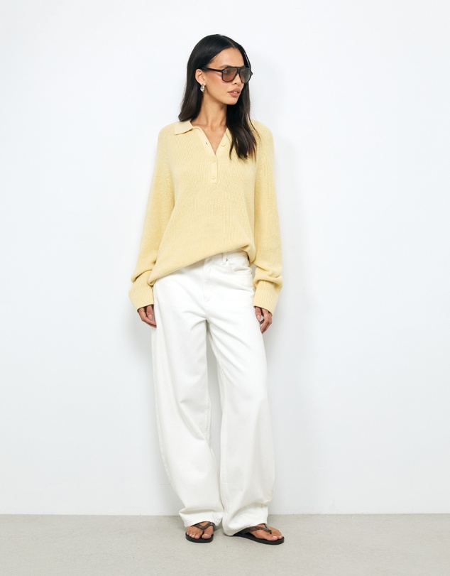 AERE - Lume Organic Cotton Knit Jumper