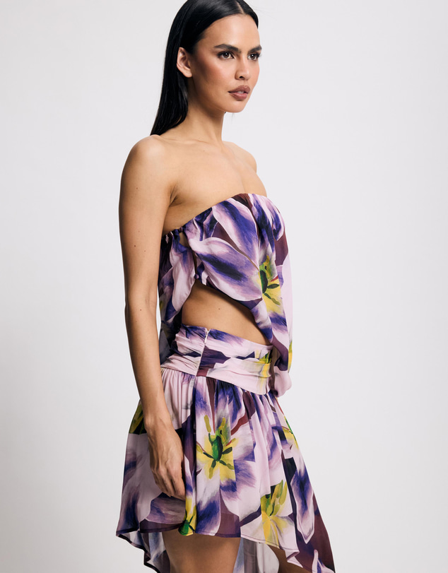 Lover - Electra Asymmetrical Mini Dress